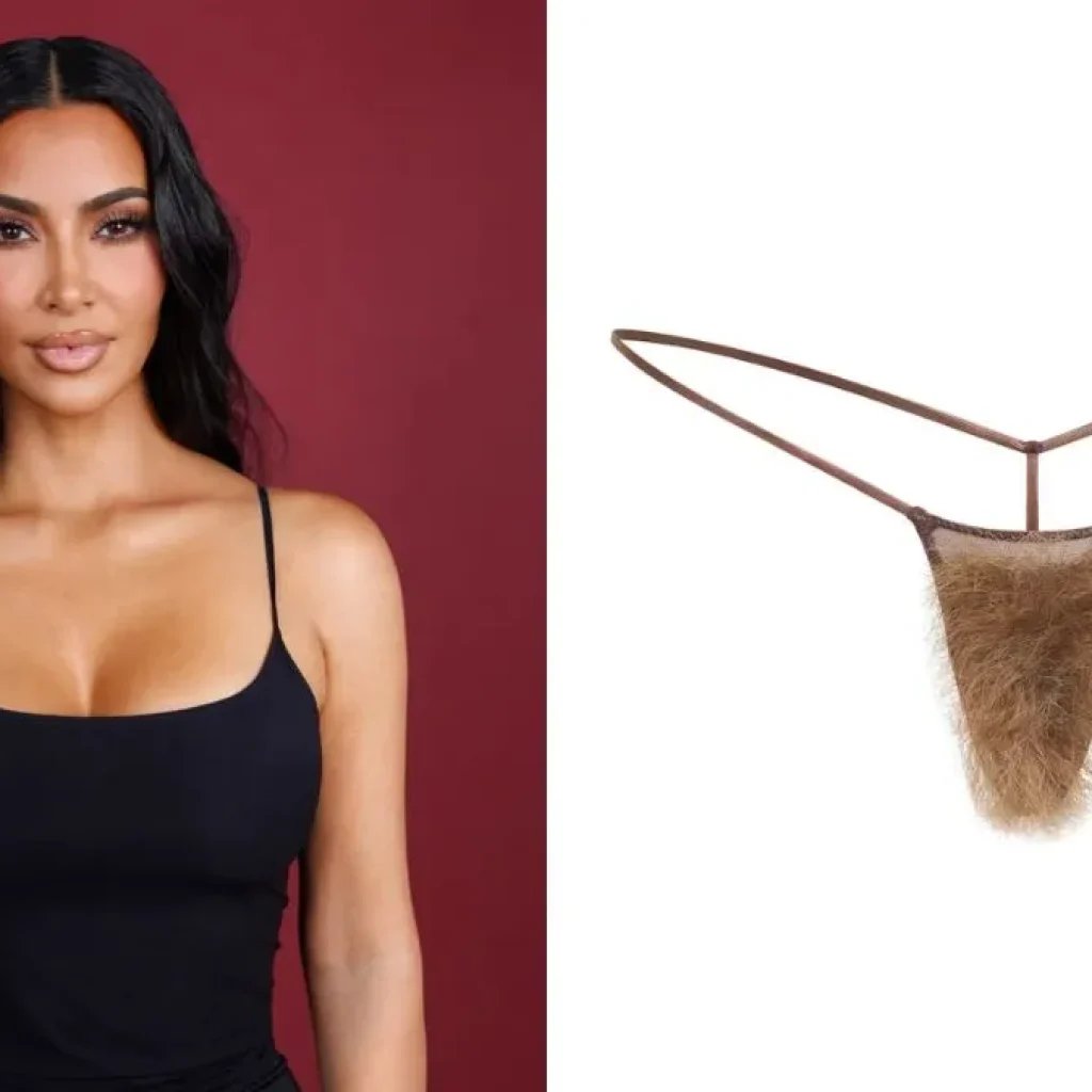 Kim Kardashian lanzó ropa interior con vello púbico: se agotó en menos de 24 horas