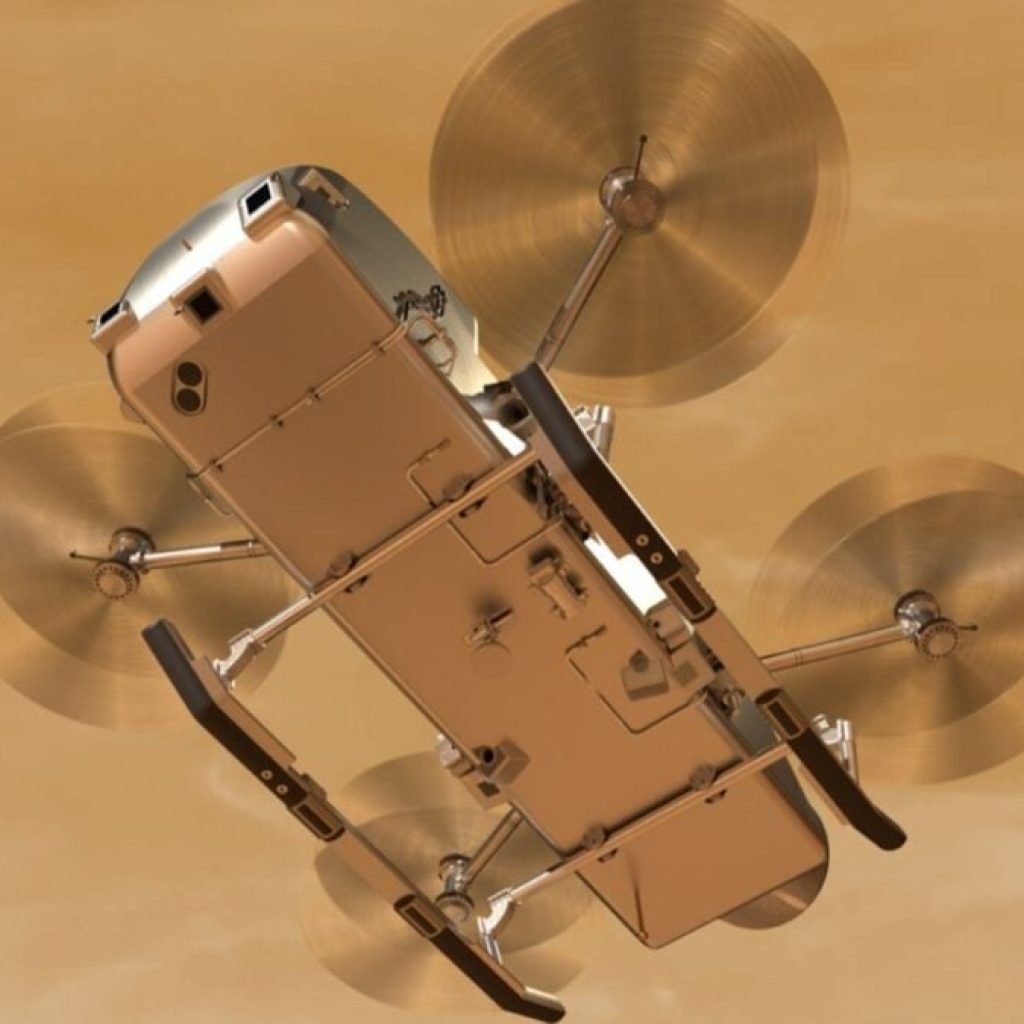 La NASA revela el primer dron que explorará otro mundo. Dragonfly volará sobre Titán, la luna de Saturno donde la química de la vida podría estar ocurriendo